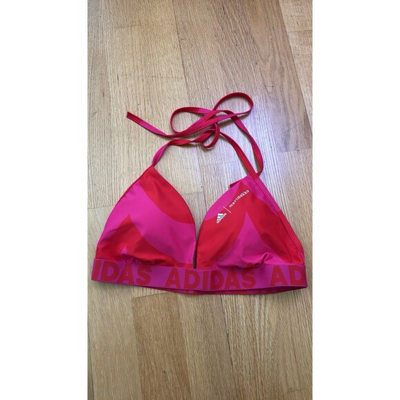 adidas Women's Marimekko Laine Two Piece Bikini Set Swimsuit Real Magenta Sz M/L - Picture 10 of 12